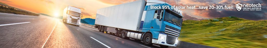 NEOtech Coatings Australia: Home of Super Therm® Insulation Coatings- Trucking - Blocks 95% Solar Heat
