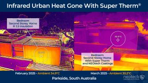 Super Therm® cooled this second storey home with a 250 micron coat