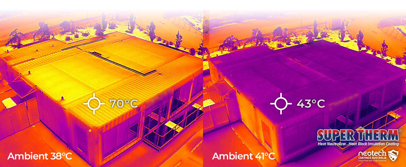 Shipping Containers Heat Block Coatings NEOtech Coatings - Super Therm