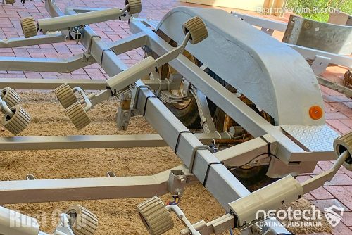 Rust Grip® on a boat trailer in Adelaide, South Australia