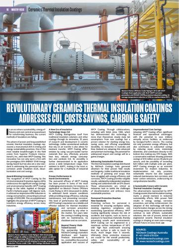 Revolutionary-HPC-Ceramics-Thermal-Insulation-Coatings-Address-CUI-Cost-Savings-Carbon-Safety-NEOtech-Coatings